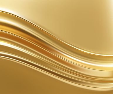Image showing an illustration of curvy gold stripes