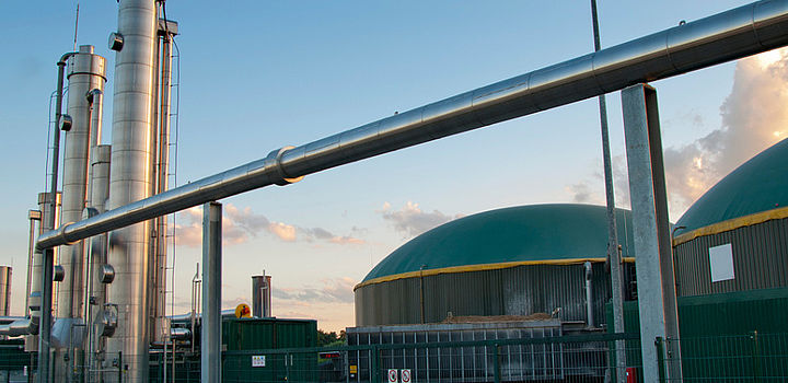 Image of a Biogas plant