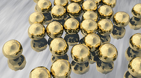 Image showing gold nanoparticles