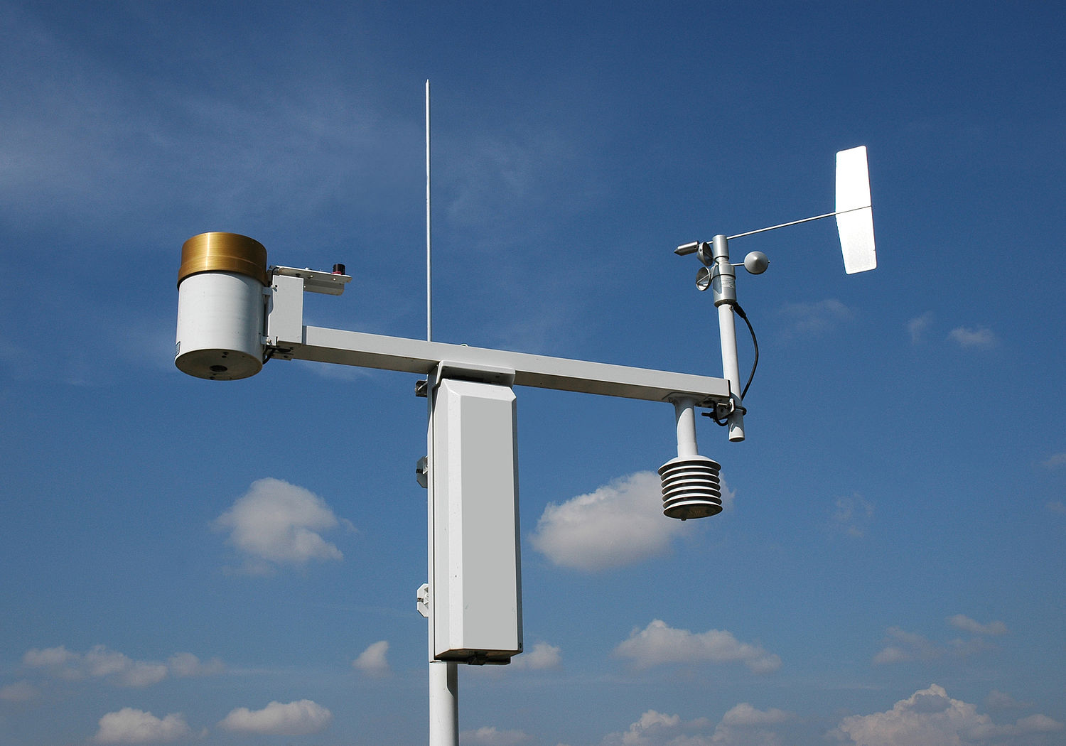 Image of a weather station