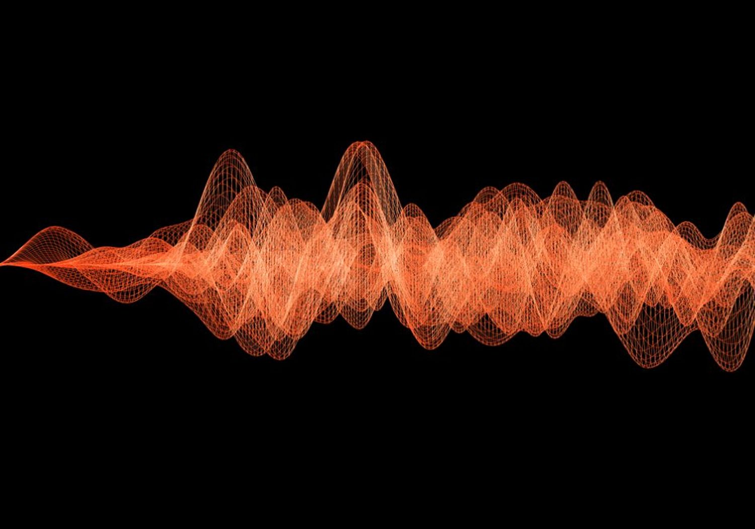 Image of overlapping waves of different frequencies