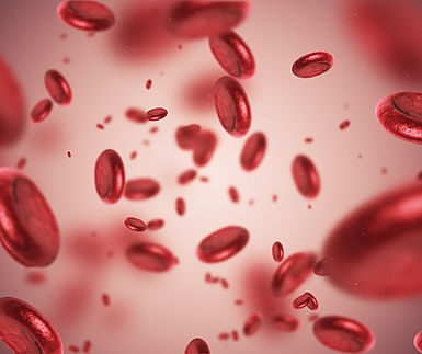 Image showing 3D render of red blood cells