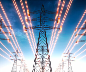 Image showing electricity transmission towers