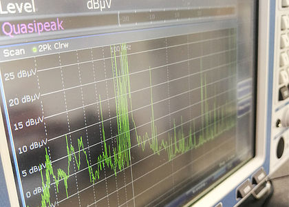 Image of Electromagnetic Compatibility measurements