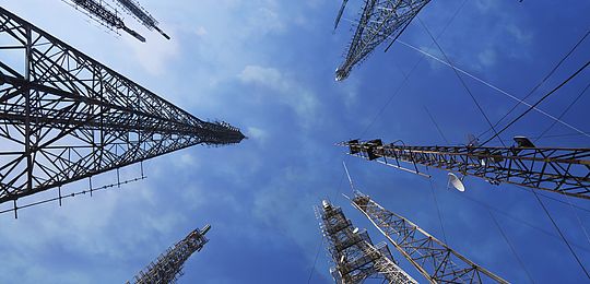 Image showing a Telecommunications tower
