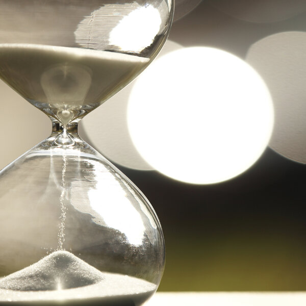 Image showing a Large Modern Hourglass