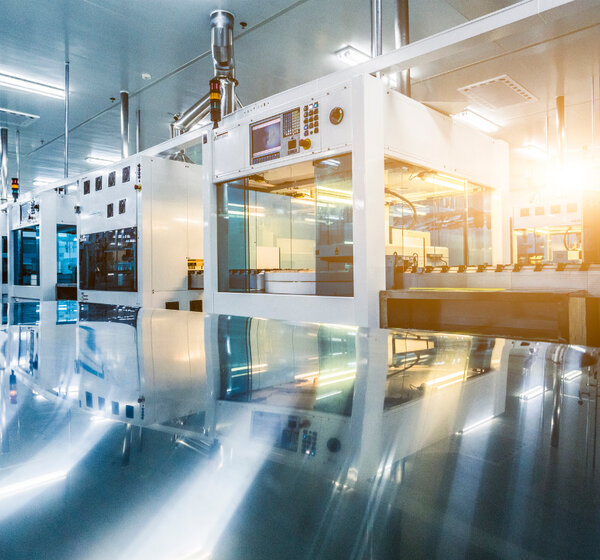 Image showing a solar manufacturing plant