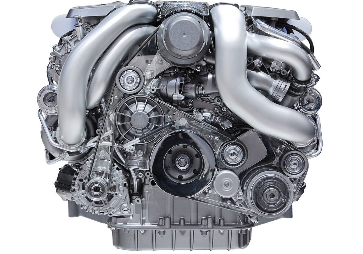 Image showing a Modern car engine