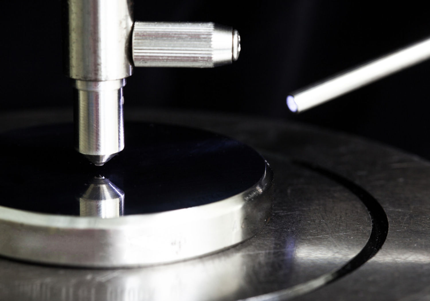 Image showing a Close-up of an indentation instrument