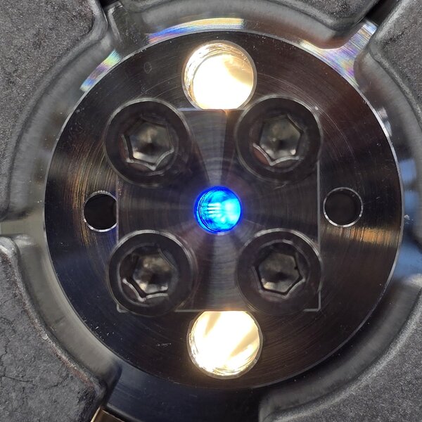 Metal-based FP-cavity for refractometry with mirrors optimised for two wavelengths - © Tom Rubin, PTB (2026)