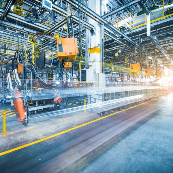 Robots welding in a car factory picture id846859964