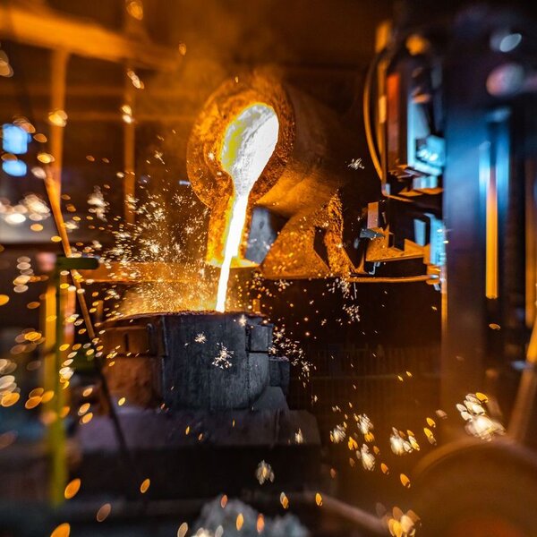 Image showing foundry production process