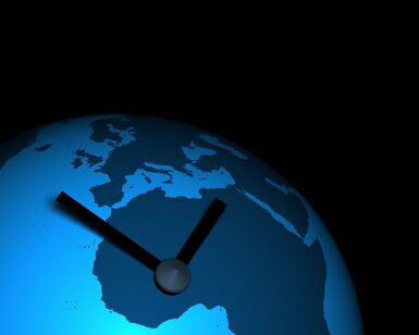 Image showing global time
