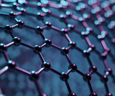 Image showing hexagonal nanomaterial 