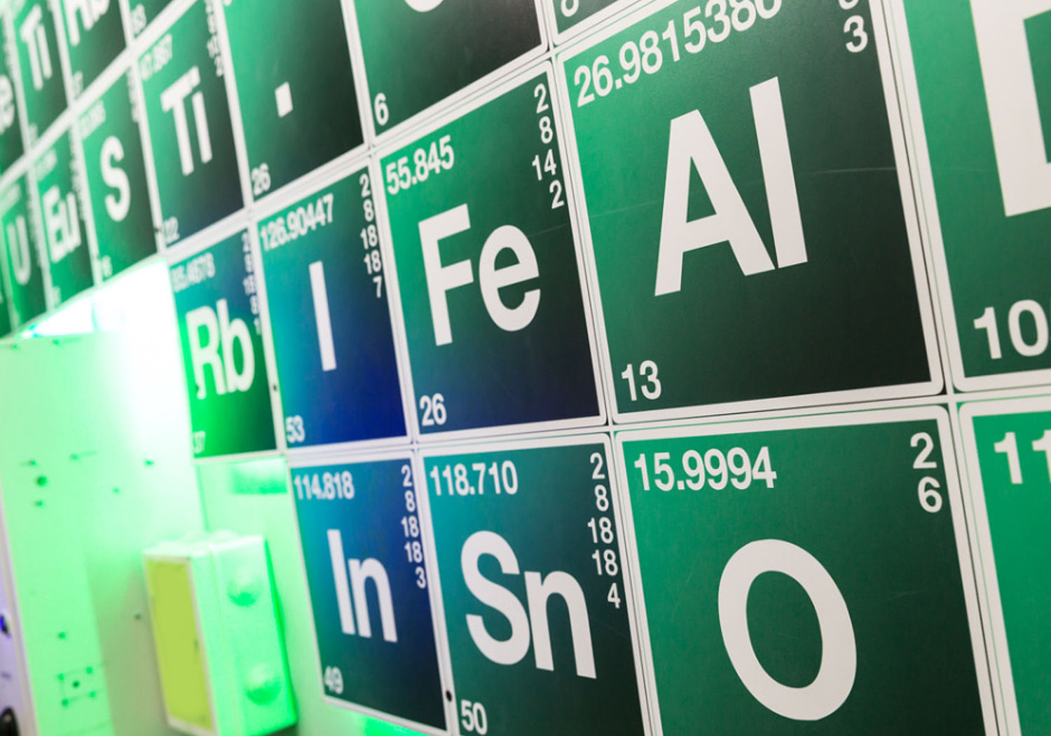 Image of a Periodic table 