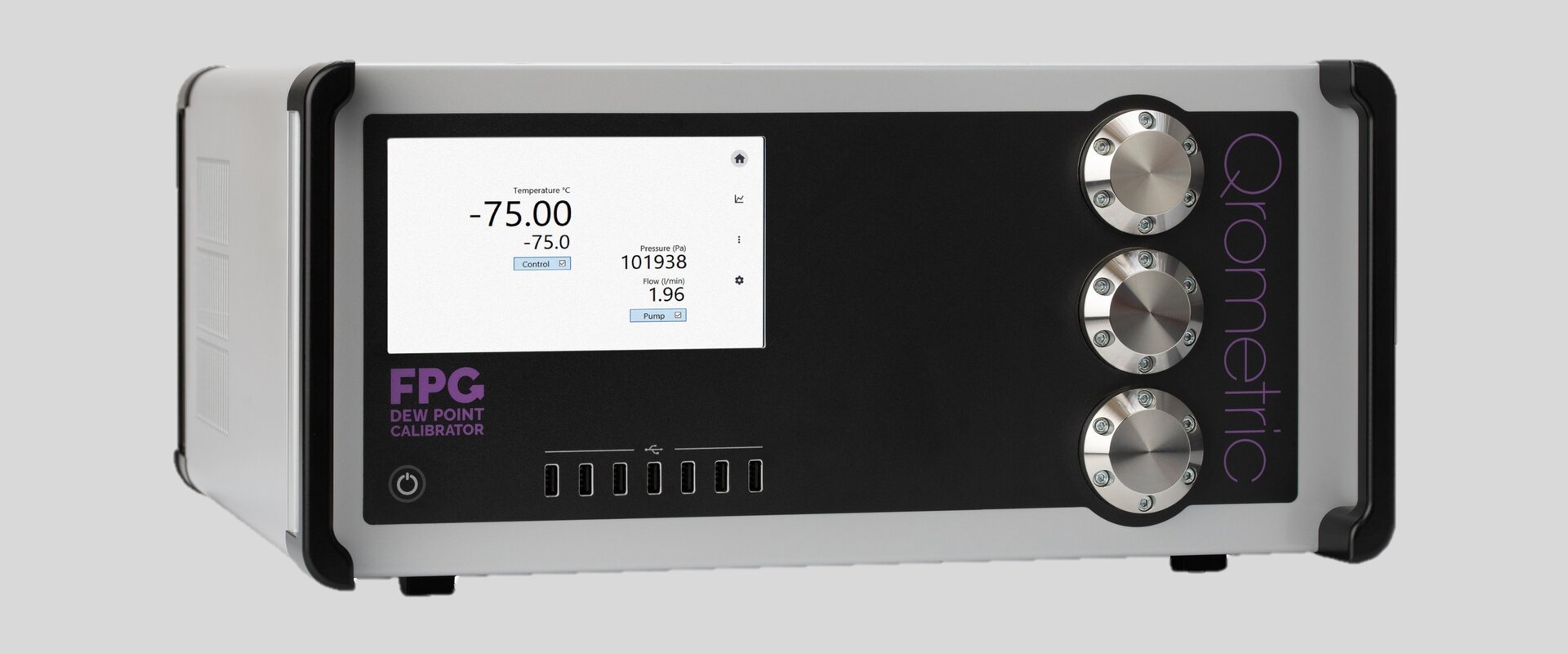 Photograph of the FPG dew point calibrator, courtesy of Qrometric VCT