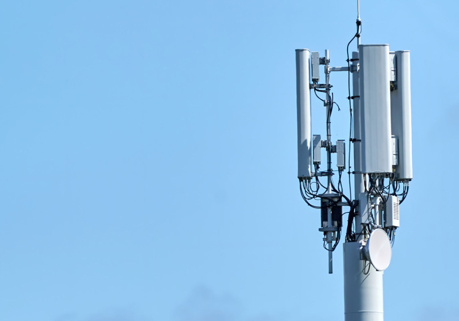 Image showing A 5G telecommunication tower