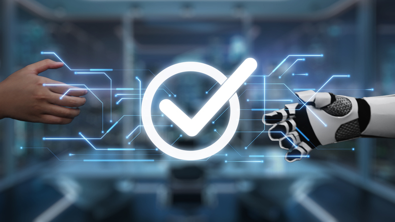 IStock 2203725432 collaboration human robot hands