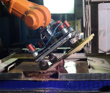 Automated factory mixing machine 