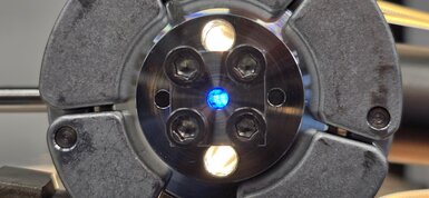 Metal-based FP-cavity for refractometry with mirrors optimised for two wavelengths - © Tom Rubin, PTB (2026)