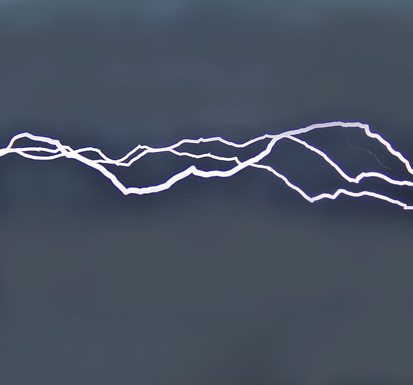 Image showing a spark discharge