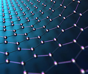 Graphene atomic structure