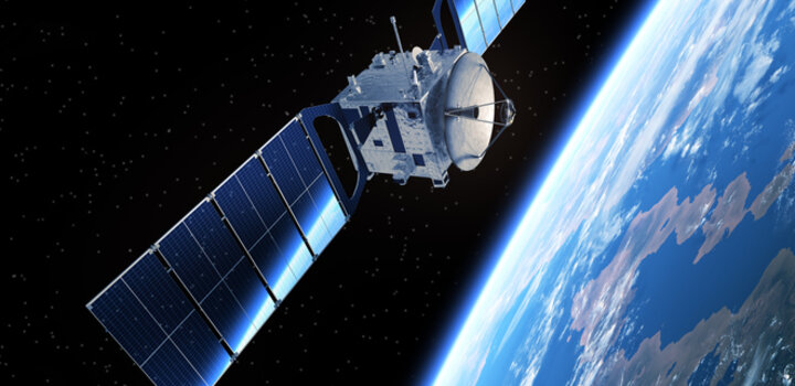  Image showing satellite in space