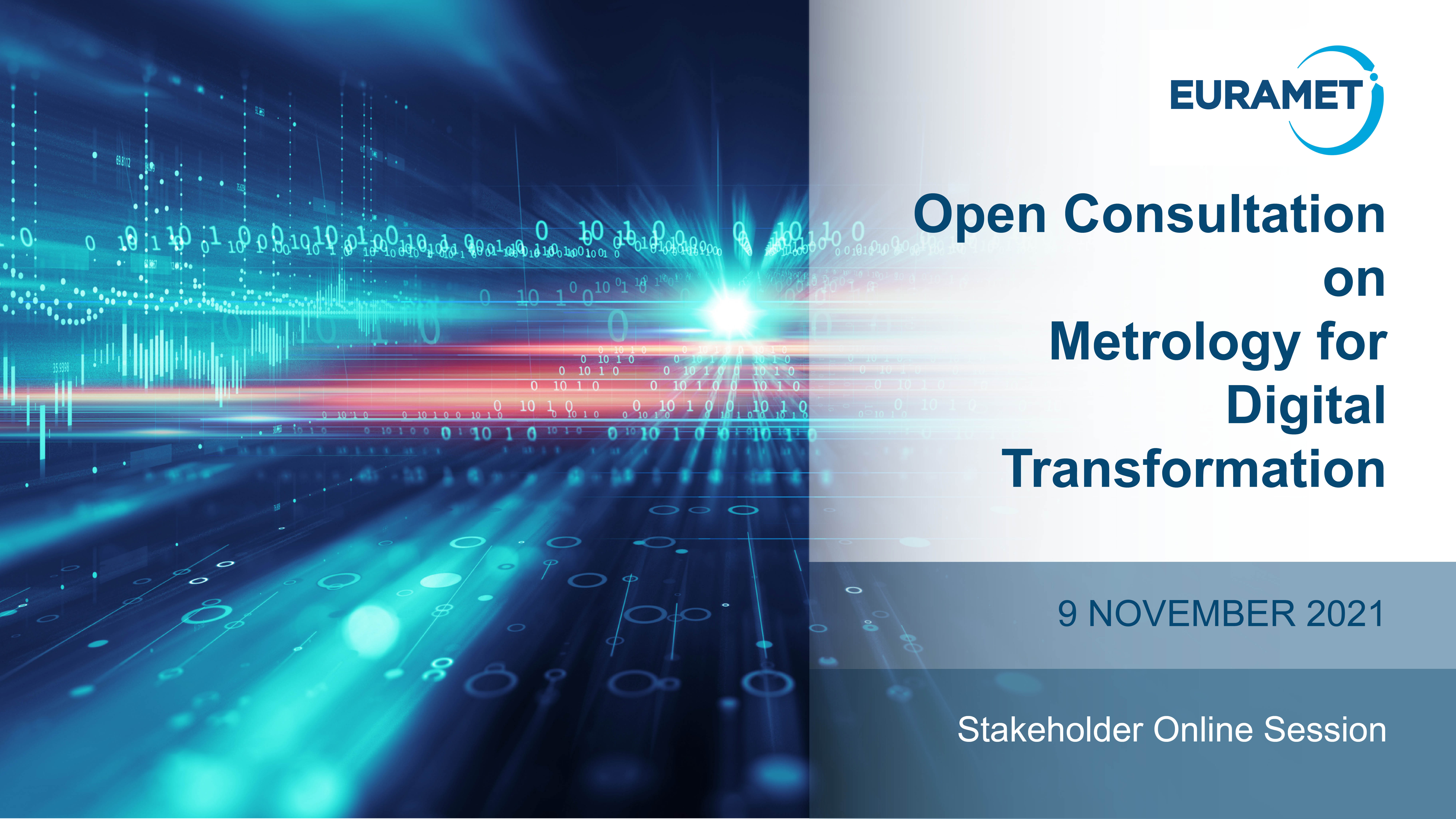 Open consultation DIGITAL METROLOGY 2021 11 09