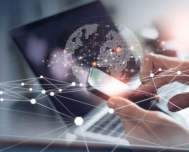 Image showing computing and communications