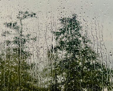 Image showing rain on a window