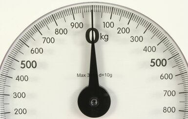 Image showing a Scales balance