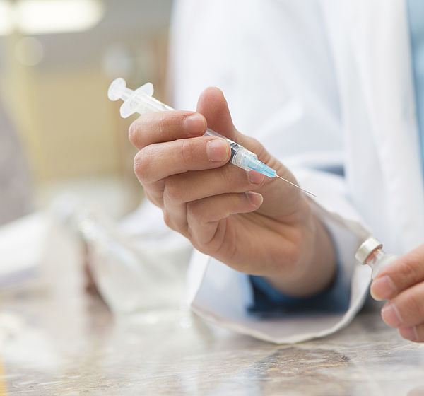 Image showing custom prescription drugs being created in pharmacy