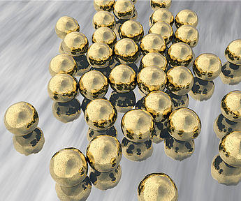 Image showing gold nanoparticles