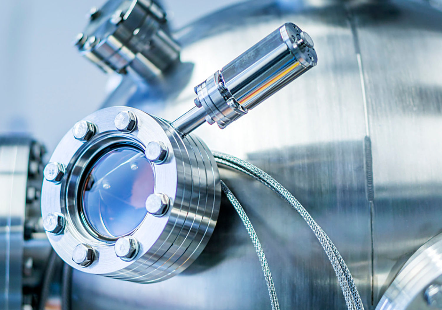 Image showing a close up of a vacuum system