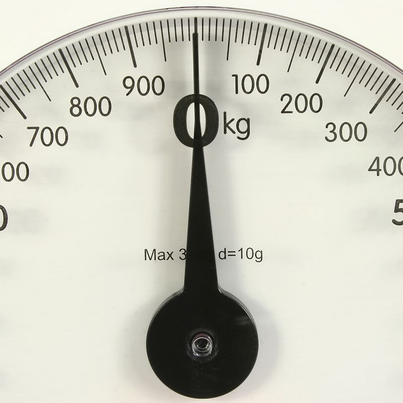 Building automated weighing capability Image showing a Scales balance