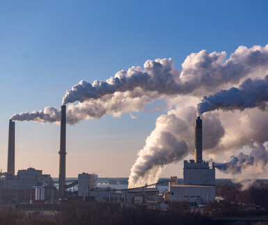 Smoking chimneys