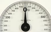 Image showing a Scales balance