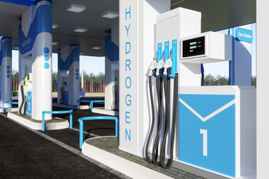 Image showing hydrogen refuelling station