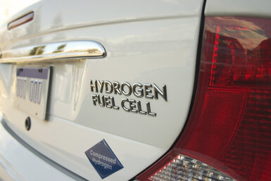 Image showing a hydrogen fuel cell car