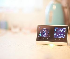 Home energy smart meter Image showing a home energy smart meter