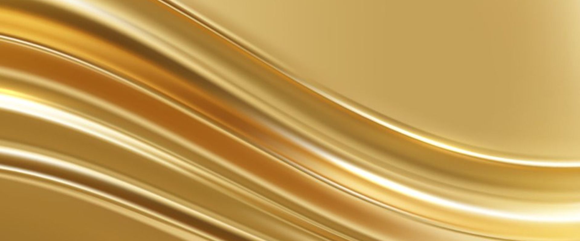 A shiny, wave of gold Image showing a shiny, wave of gold