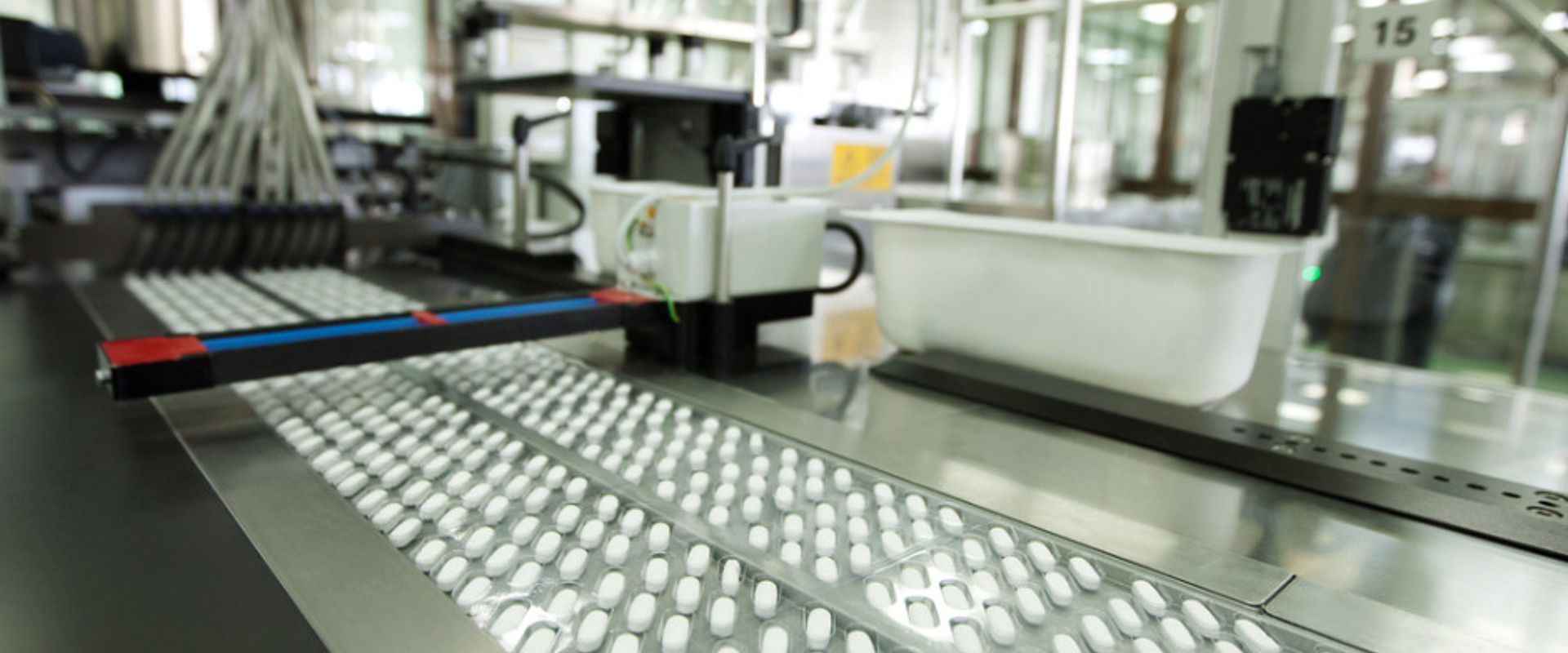 Tablet packing in pharmaceutical company picture id137442696