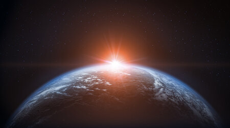 Image showing planet Earth viewed from space