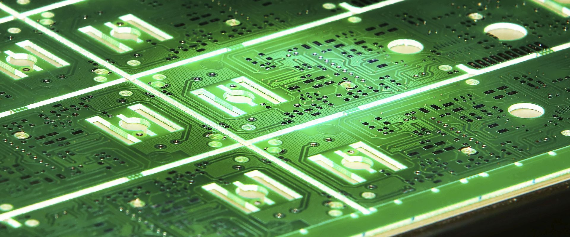 Measurements for high speed production Image of a Printed circuit board
