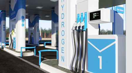 Image showing hydrogen refuelling station