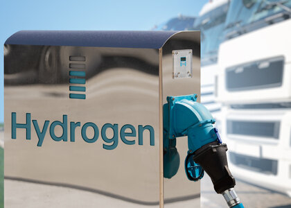 Image showing Hydrogen filling station