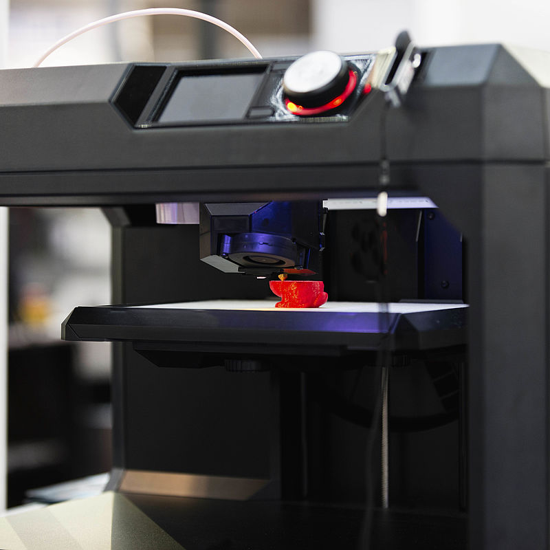 Measurements for 3D printing Image showing a 3D printer