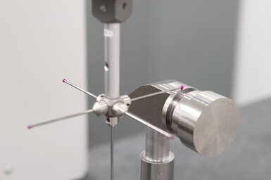 Image showing Coordinate Measuring Machine making precise measurements