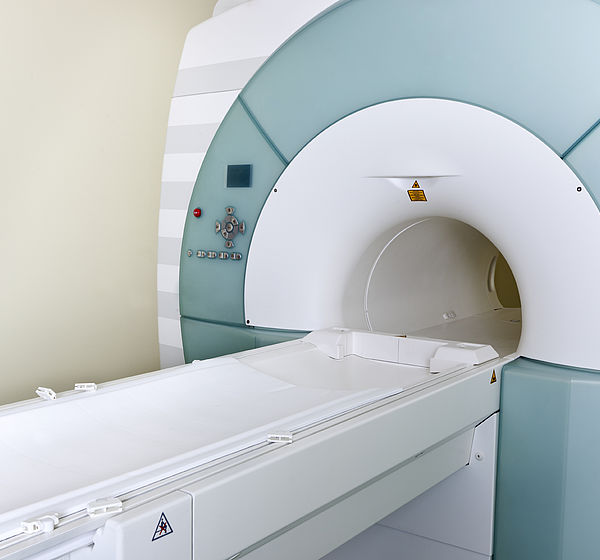 Image of a A white MRI Machine
