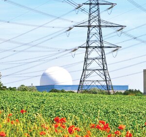 Image showing an electricity pylon and dome